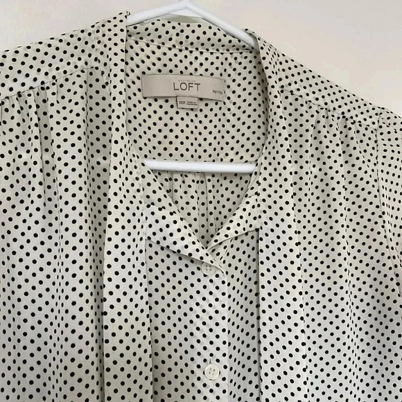Loft  polka-dot blouse - Picture 5 of 9